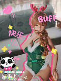 【クリスマス】洛小乙（luoxiaoyi）ヘッド & 148cm Dカップ  等身大リアルラブドール SHEdoll