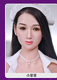 【クリスマス】美奈子（minako）ヘッド 161cm Eカップ  フルシリコン製 スターメイク 睫毛と眉毛植毛あり JYDOLL