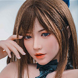 【バニーガール】Bezlya Doll フルシリコン製 155cm Eカップ 风铃ヘッド 眉毛と睫毛植毛加工あり 2.2CFシリーズ 可愛い ラブドール