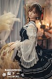 【お姫様】#26ヘッド 150cm Bカップ シリコンドール  眉毛と睫毛植毛加工あり FUdoll