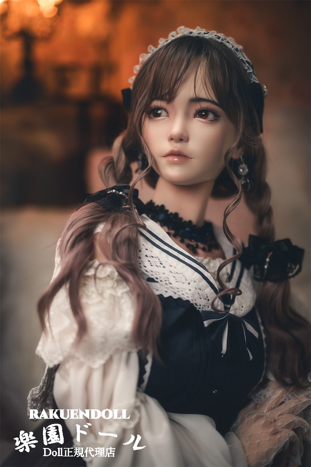#26ヘッド 150cm Bカップ シリコンドール 眉毛と睫毛植毛加工あり FUdoll