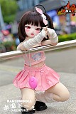【萌え萌え】MOZU DOLL 85cm バスト大 美夜ちゃんヘッド 6kg 可愛い小型ロリ ソフトビニール製頭部 TPE製ボディ