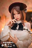 【戦闘版ボディ】 Linqiu ヘッド & 167cm F-cup フルシリコン製ラブドール  Sino-doll 宣材写真はノーマルメイク