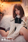 【戦闘版ボディ】 Linqiu ヘッド & 167cm F-cup フルシリコン製ラブドール  Sino-doll 宣材写真はノーマルメイク