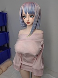 圣姨ヘッド ＆ 60cm巨乳 シリコン製ドール  ラブドール ミニドール Mini Doll  セックス可能  身長選択可能