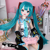 MOZU DOLL 85cm Aカップ 小音ちゃん ソフトビニール製頭部 TPE製ボディ 肌色＆眼球色＆メイク＆ウィッグ＆衣装は宣材写真と同じ 6kg