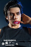 【男性ラブドール】Qita Doll 最新作 170CM 韩さん お口開閉機能付き フルシリコン製 筋肉タイプ 頭身一体化 ペニス一体式