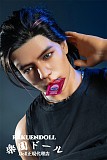 【男性ラブドール】Qita Doll 最新作 170CM 韩さん お口開閉機能付き フルシリコン製 筋肉タイプ 頭身一体化 ペニス一体式