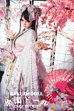 【蛍火日記】菜菜子（Nanako） キツネ顔 ロリータ 桜 151cm Aカップ フルシリコン製 リアルラブドール 塗装加工あり