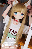 【二次元ドール】115cm  黄豆ちゃん 漫画 ソフトビニール製頭部 TPE製ボディ 肌色＆眼球色＆メイク＆ウィッグ＆衣装は宣材写真と同じ Mozudoll