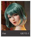 【リアルラブドール】GE03-2ヘッド&175cm Eカップ 高身長 欧米顔立ち 新ボディー 高級 フルシリコン製 等身大リアルラブドール ZELEXDOLL