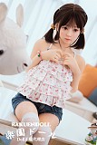 【ツインテール娘】AYAヘッド & 126cm AAカップ 小学生 ロり系 シリコン頭部+TPEボディ 人形 等身大リアルラブドール Myloliwaifu