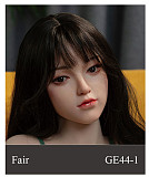 【憂鬱な美人】GE95-5ヘッド&175cm Eカップ  欧米顔立ち 新ボディー  高級 フルシリコン製 等身大リアルラブドール ZELEXDOLL