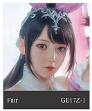 【憂鬱な美人】GE95-5ヘッド&175cm Eカップ  欧米顔立ち 新ボディー  高級 フルシリコン製 等身大リアルラブドール ZELEXDOLL