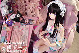 【アニメドール】wmdoll 150cm Aカップ#Y011ヘッド 可哀想な女の子  ソフトビニール製ヘッド+TPE製ボディ 等身大リアルラブドール