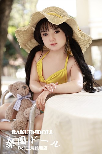 【新作·新ボディ】 #GB22_1 ヘッド 106cm AAカップ バスト平 小学生  リアルメイク付き フルシリコン製 ロリラブドール WAXDOLL 新型