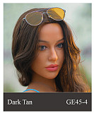 #GE111-3 ヘッド&175cm Eカップ  欧米顔立ち 新ボディー  高級 フルシリコン製 等身大リアルラブドール ZELEXDOLL