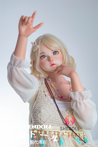 【可愛いロリ系】朵朵2.0ヘッド& 148cm Dカップ 模擬口腔+オーラル機能＋顎関節あり 眼球カラーカスタマイズ ロリ系 可愛い子 リアルラブドール  SHEdoll