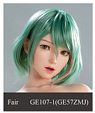 #GE111-3 ヘッド&175cm Eカップ  欧米顔立ち 新ボディー  高級 フルシリコン製 等身大リアルラブドール ZELEXDOLL