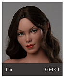 #GE111-3 ヘッド&175cm Eカップ  欧米顔立ち 新ボディー  高級 フルシリコン製 等身大リアルラブドール ZELEXDOLL
