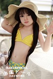 【新作·新ボディ】 #GB22_1 ヘッド 106cm AAカップ バスト平 小学生  リアルメイク付き フルシリコン製 ロリラブドール WAXDOLL 新型