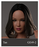 #GE111-3 ヘッド&175cm Eカップ  欧米顔立ち 新ボディー  高級 フルシリコン製 等身大リアルラブドール ZELEXDOLL