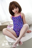 【6月12日まで10%オフ！！】#GB58_1 ヘッド 106cm AAカップ バスト平 小学生  幼い リアルメイク付き フルシリコン製 ロリラブドール WAXDOLL 新型