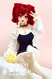 【新作】#108ヘッド ＆ 135cm Gカップ 獣耳娘 新発売 掲載画像はTPE製ラブドール Aotume