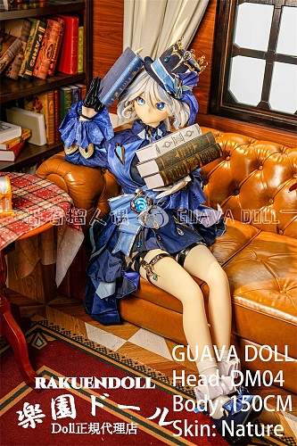 【魔女】DM04(芙宁娜)ヘッド & 150cm Dカップ ビニールヘッド+TPEボディ 等身大ラブドール ジョイントM16 他社と交換可能 Guava doll