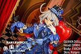 【魔女】DM04(芙宁娜)ヘッド & 150cm Dカップ ビニールヘッド+TPEボディ 等身大ラブドール ジョイントM16 他社と交換可能 Guava doll