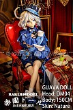 【魔女】DM04(芙宁娜)ヘッド & 150cm Dカップ ビニールヘッド+TPEボディ 等身大ラブドール ジョイントM16 他社と交換可能 Guava doll