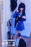 【アニメドール】wmdoll 159cm Bカップ#Y005ヘッド ダーク系 ロリータ ソフトビニール製ヘッド+TPE製ボディ 等身大リアルラブドール