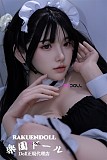 【新作】#32小北ヘッド＆165cm Fカップ  巨乳 フルシリコン製  口開閉機能+リアル口腔付き ギャル系ラブドール 高級シリコン頭部 パートナードール FUDOLL