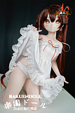 【新作】ももちゃん 85cm  可愛い子 ソフトビニール製頭部 TPE製ボディ ミニラブドール 宣伝画像と同じ制服も付属 Mozudoll