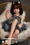 【6月12日まで10%オフ！！】GB02ヘッド ＆ 100cm 平ら お姫様  シリコン頭部+TPEボディ 宣材写真がリアルメイク付き axbdoll