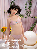 Jcutedoll 羽純（はずみ）ヘッド ＆ 133cm バスト平 LL団 フルシリコンドール 可愛い女の子