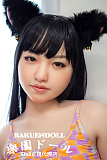Jcutedoll 美郁（みく）ヘッド ＆ 149cm 平ら LL団 猫耳 シリコンドール 可愛い女の子