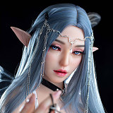 G1ヘッド & 156cm C-cup 洛紫 フルシリコン製ラブドール GD Sino