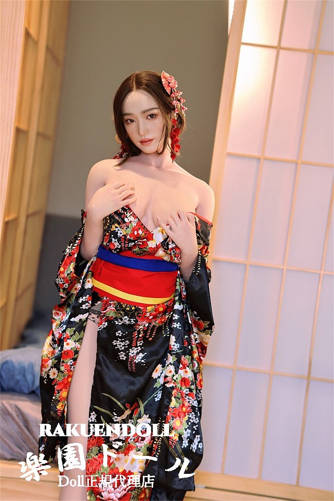 【アートワークカスタム版】TOPSINO 169cm Gカップ T33ヘッド  宣材写真のヘッドはアートワークメイク 着物美人 和風 アートワークカスタム フルシリコン製 ラブドール 等身大ドール