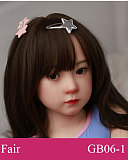GD06ヘッド ＆ 142cm AAカップ ロり系 中学生 等身大リアルドール シリコンドール waxdoll