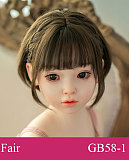 GD06ヘッド ＆ 142cm AAカップ ロり系 中学生 等身大リアルドール シリコンドール waxdoll