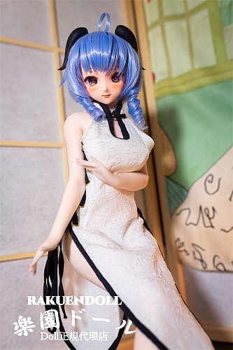 【新作】 甘羽 ヘッド ＆ 60cm 中華風 シリコン製ドール 軽量化 1kg 小さいラブドール セックス可能 Mini Doll