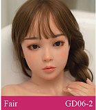 【新作】GD09ヘッド ＆ 142cm AAカップ 2.0 ロり系  等身大リアルドール シリコンドール waxdoll