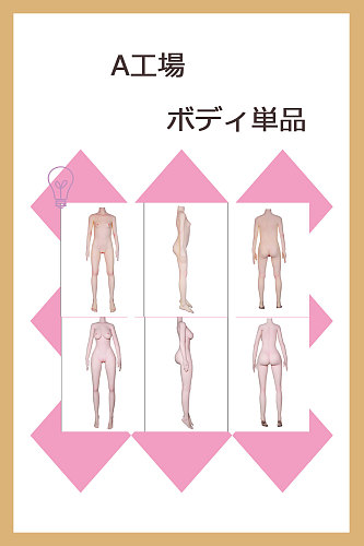 【A工場】ボディ単体販売ページ ラブドール 等身大ドール ボディ材質及び身長など選択可 Real Girl