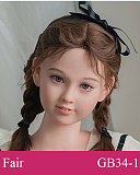【新作】GD09ヘッド ＆ 142cm AAカップ 2.0 ロり系  等身大リアルドール シリコンドール waxdoll