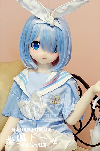 【アニメドール】Aotume Doll  #116&135cm AAカップ 可愛い女の子 ブルー髪 细身タイプ 掲載画像はTPE材質