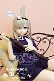 【アニメドール】Aotume Doll  #115&135cm Bカップ 新ボディー新作 可愛い女の子 ブルー髪  掲載画像はTPE材質