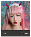 【レディ】 #GE41-1 ヘッド&175cm Eカップ  欧米顔立ち 高級 フルシリコン製 等身大リアルラブドール ZELEXDOLL