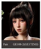 【レディ】 #GE41-1 ヘッド&175cm Eカップ  欧米顔立ち 高級 フルシリコン製 等身大リアルラブドール ZELEXDOLL