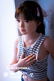 【ロり系】唯（ゆい）ヘッド ＆ 133cm バスト平 LL団 小学生 フルシリコンドール ロり系 可愛い女の子  J cute
